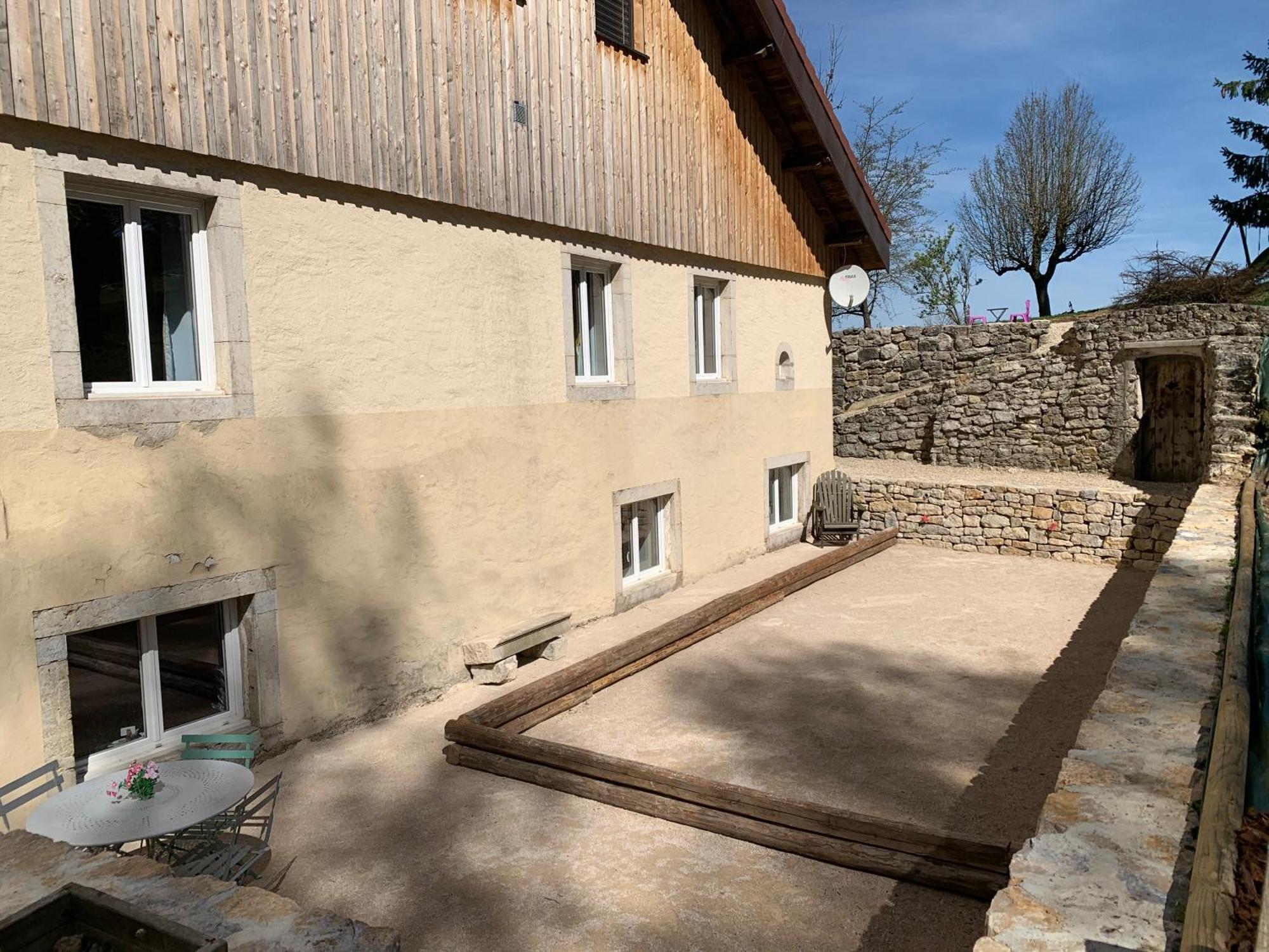 Ancienne Ferme Comtoise 4 Etoiles, 11 Personnes Lac St-Point/Mont D'Or Montperreux Exterior photo